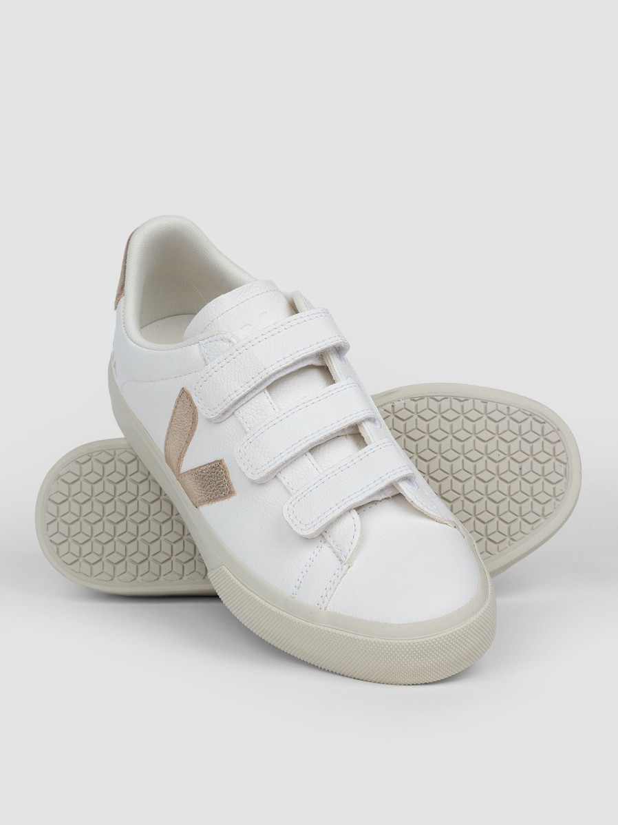 Women Veja Sneakers | Recife, Ecological Leather Sneakers Off White