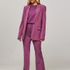 Women Remain Birger Christensen Blazers And Jackets | Viscose Mix Elastic Blazer Purple