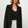 Women Drykorn Blazers And Jackets | Bascote, Wool/Cashmere Mix Blazer Black