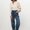 Women Second Female Tops And Blouses | Haven, Viscose Blouse With Pattern Sand