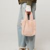 Women Bellerose Bags | Edoux, Fake Fur Handbag Light Pink