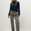 Women Absolut Cashmere Sweaters And Cardigans | Themys, Cashmere Turtleneck Dark Blue