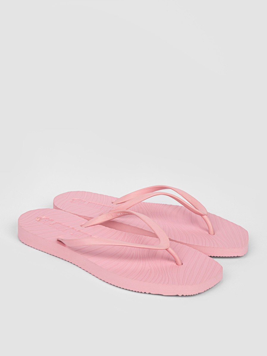 Women Sleepers Flip Flops | Tapered, Rubber Flip Flops Pink