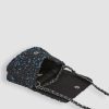 Women Becksondergaard Bags | Spinel Hollis, Woven Sequins Crossbody Bag Black