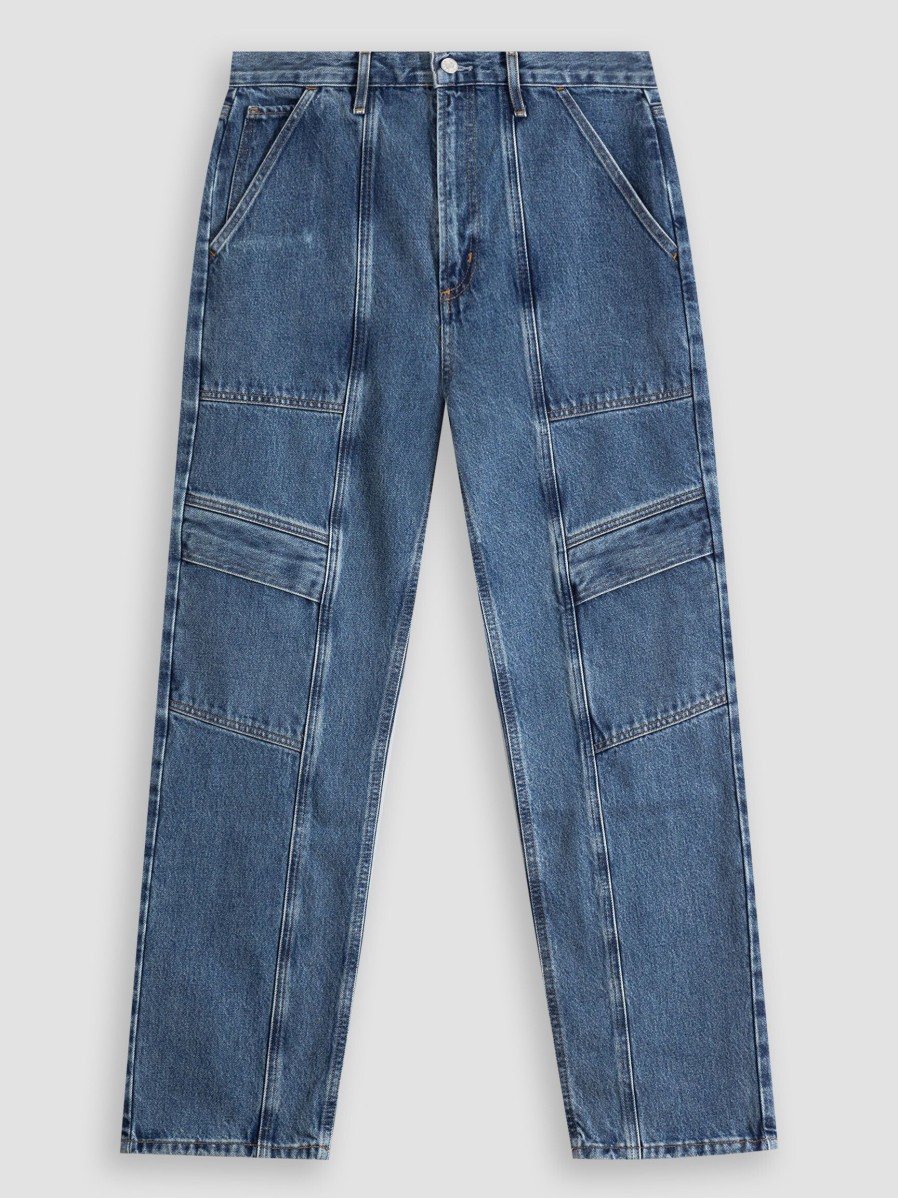 Women Agolde Jeans | Cooper, High Waist Loose Fit Jeans Blue