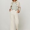 Women Ruby Tuesday Pants And Jumpsuits | Makaio, Cotton/Linen Mix Trousers Ecru