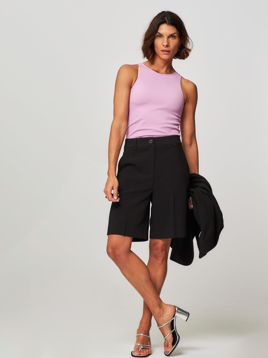 Women Modstrom Pants And Jumpsuits | Gale, Woven Shorts Black