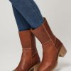 Women La Fee Maraboutee Boots | Tansu, Leather Low Boots Camel