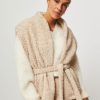 Women Club L’avenir Blazers And Jackets | Nohi, Wool Mix Teddy Gilet Sand