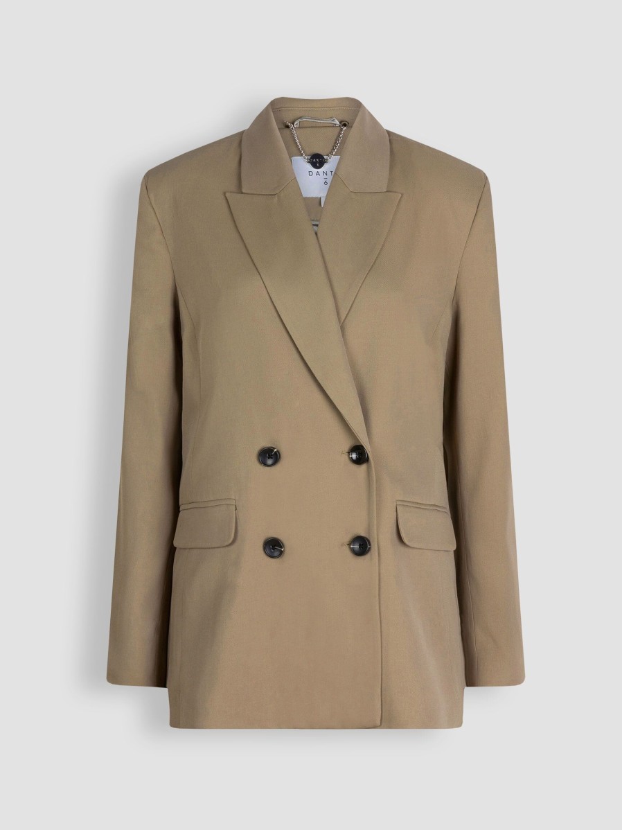 Women Dante 6 Blazers And Jackets | Lirio, Lyocell Mix Blazer Khaki