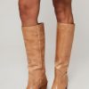 Women Ivylee Copenhagen Boots | Jenny, Leather High Boots Beige