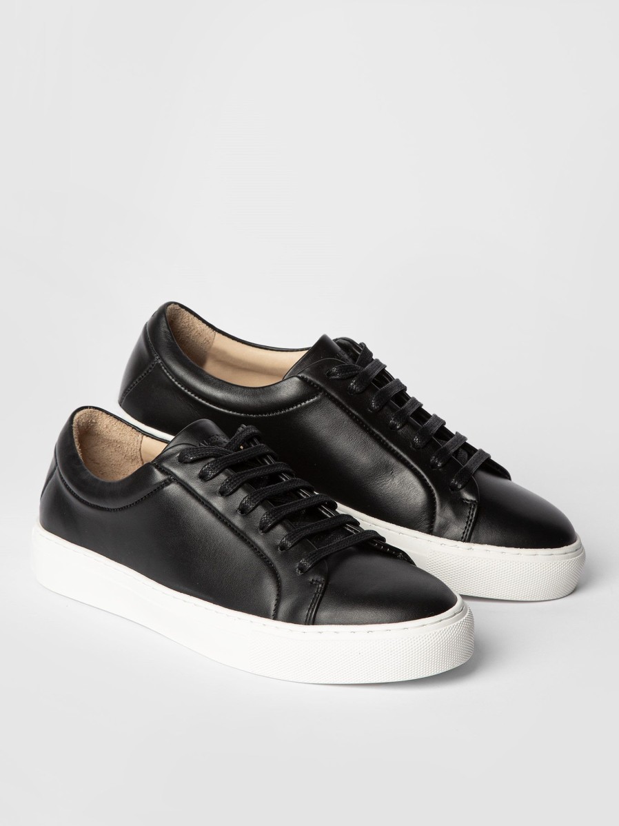 Women Royal Republiq Sneakers | Elpique Derby, Leather Sneakers Black