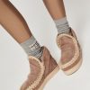 Women Mou Sneakers | Eskimo, Suede Logo Sneakers Browngrey