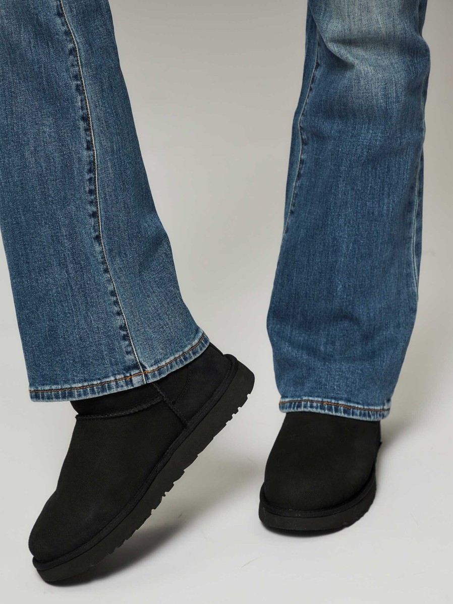 Women Ugg Boots | Classic Ultra Mini Ankle Boots Black