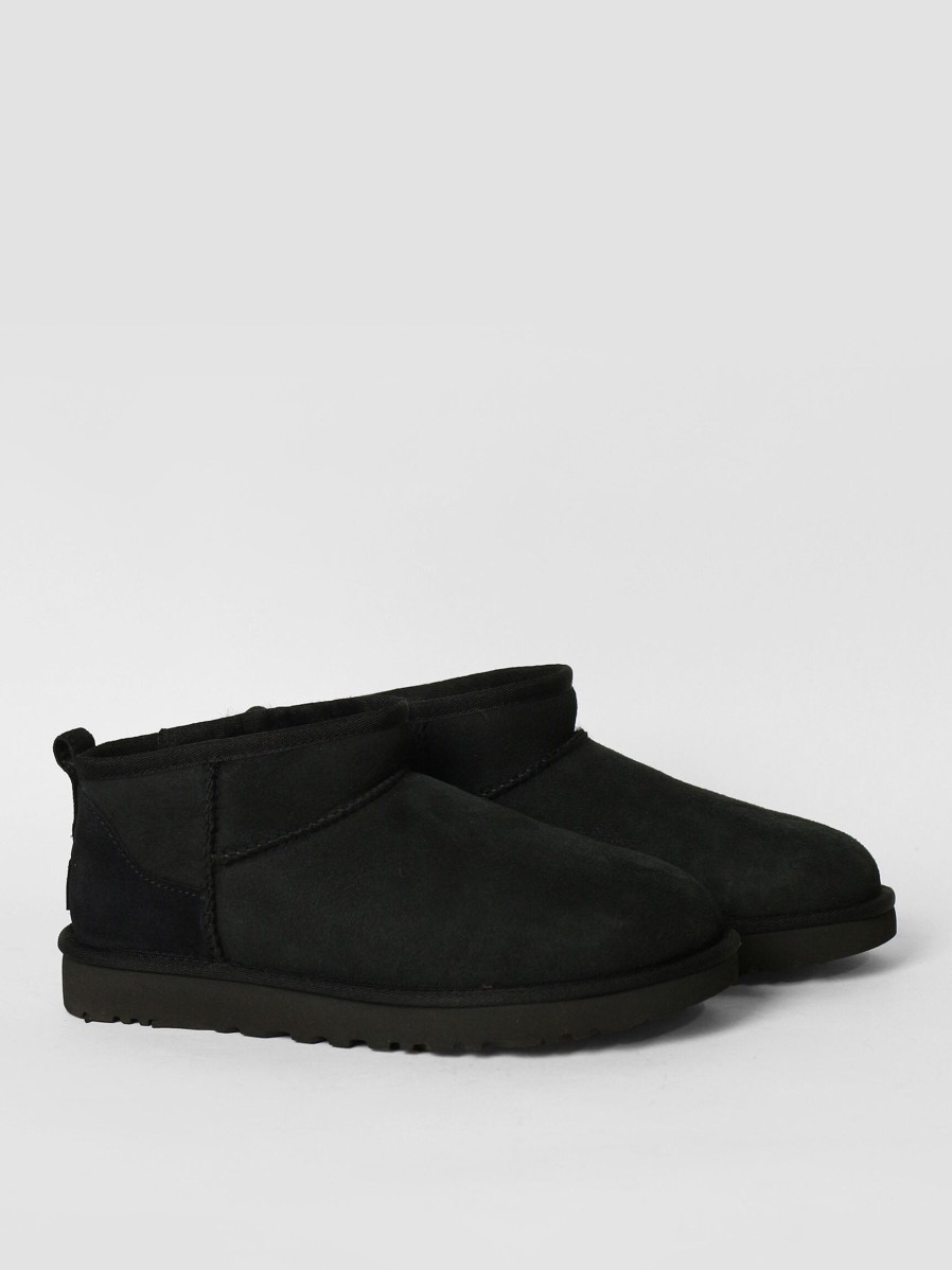 Women Ugg Boots | Classic Ultra Mini Ankle Boots Black