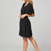 Women Co'Couture Dresses And Tunics | Samia, Viscose Mix Dress Black