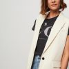 Women Co'Couture Blazers And Jackets | Vola, Viscose Mix Oversized Gilet Ecru