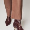 Women Ivylee Copenhagen Boots | Blaze, Leather Ankle Boots Bordeauxred