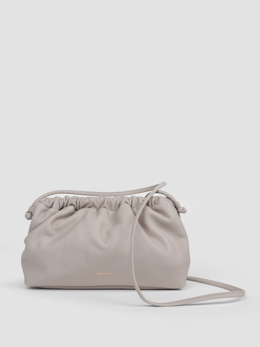 Women Anonymous Copenhagen Bags | Hally, Leather Crossbody Bag Light Grey