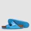 Women Birkenstock Flip Flops | Arizona, Patent Leather Flip Flops Blue