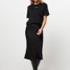 Women Samsoe Samsoe Skirts | Saagneta, Viscose Skirt Black