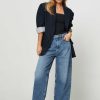 Women Agolde Jeans | Dagna, High Waist Non Stretch Baggy Jeans Blue