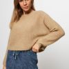 Women American Vintage Sweaters And Cardigans | Tyji, Alpaca Mix Jumper Lightbrown