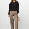 Women Tommy Hilfiger Sweaters And Cardigans | Cotton Mix Sweater Black