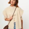 Women Summum Sweaters And Cardigans | Mohair Mix Melange Cardigan Ecru