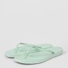 Women Sleepers Flip Flops | Tapered, Rubber Slippers Mint Green