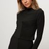 Women Co'Couture Tops And Blouses | Pica, Jersey Top Black