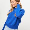 Women By Bar Sweaters And Cardigans | Sonny, Mohair Mix Jumper Cobalt