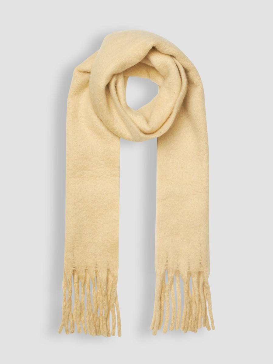 Women Modstrom Scarves | Aris, Woven Scarf Cream