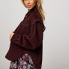 Women Magali Pascal Blazers And Jackets | Clementine, Wool Jacket Bordeauxred