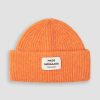 Women Mads Norgaard Hats And Beanies | Anju, Wool Mix Beanie Orange