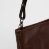 Women Ellen Truijen Bags | Leather Crossbody Bag Dark Brown