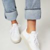 Women Veja Sneakers | V-10, Ecological Leather Sneakers Off White