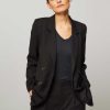 Women Gestuz Blazers And Jackets | Paula, Viscose Mix Blazer Black