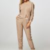 Women Humanoid Pants And Jumpsuits | Curie, Cupromix Relaxed Fit Trousers Brown