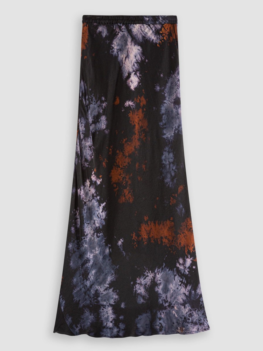 Women Mes Demoiselles Skirts | Ducifer, Viscose Skirt With Print Black