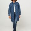 Women Denham Outerwear | Kelly, Denim Quilted Jacket Blue