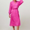 Women Co'Couture Dresses And Tunics | Cassie, Woven Dress With Pattern Pink