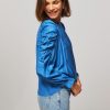 Women Second Female Tops And Blouses | Masma, Viscose Mix Top Blue