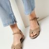 Women Anonymous Copenhagen Sandals | Niabi, Suede Sandals Browngrey