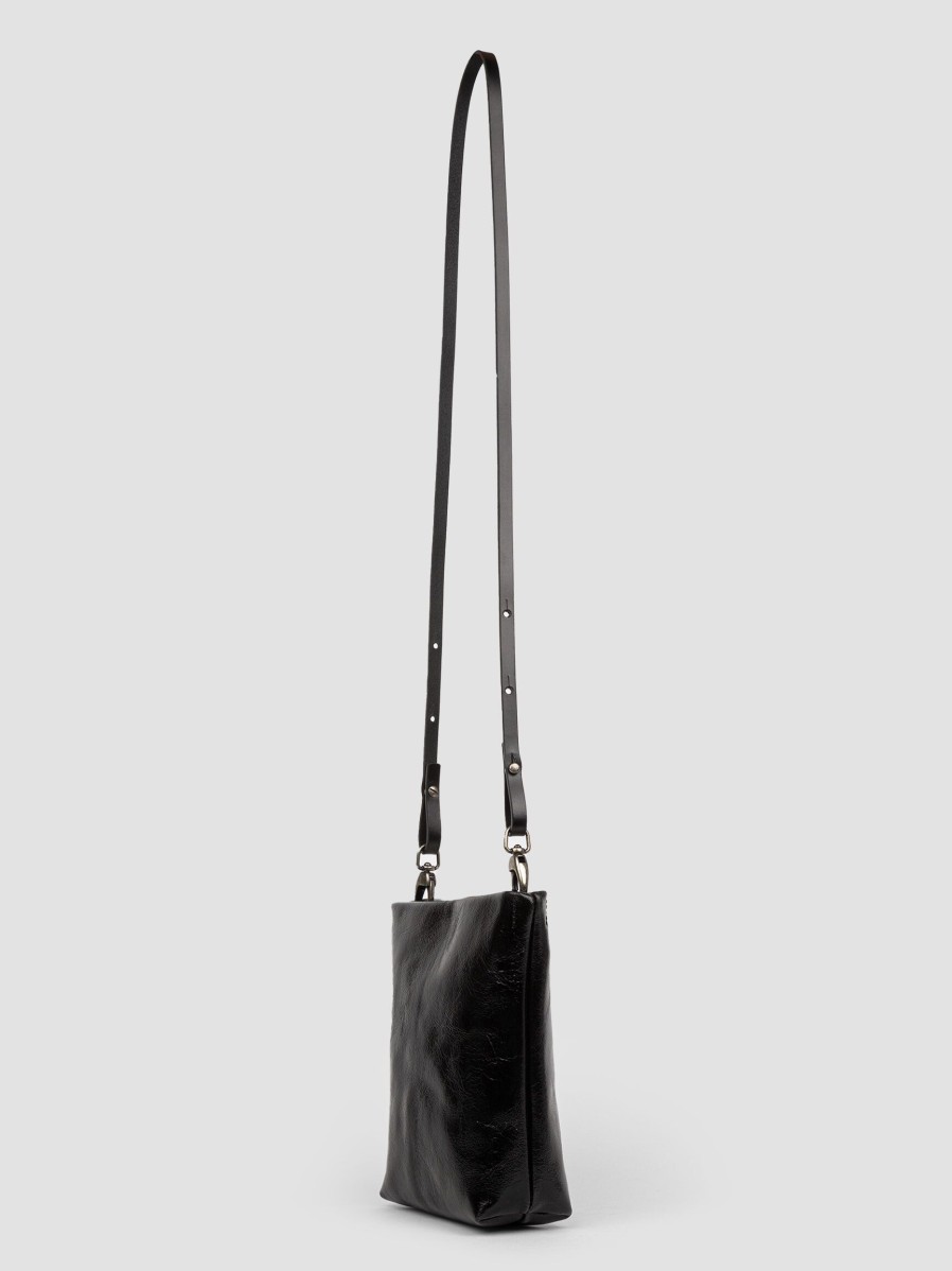 Women Ellen Truijen Bags | Patent Leather Crossbody Bag Black