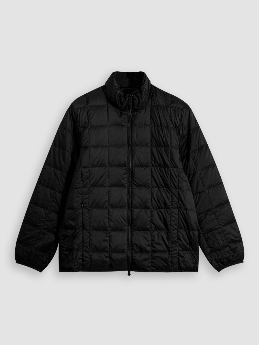 Women Taion Outerwear | Woven Padded Coat Black