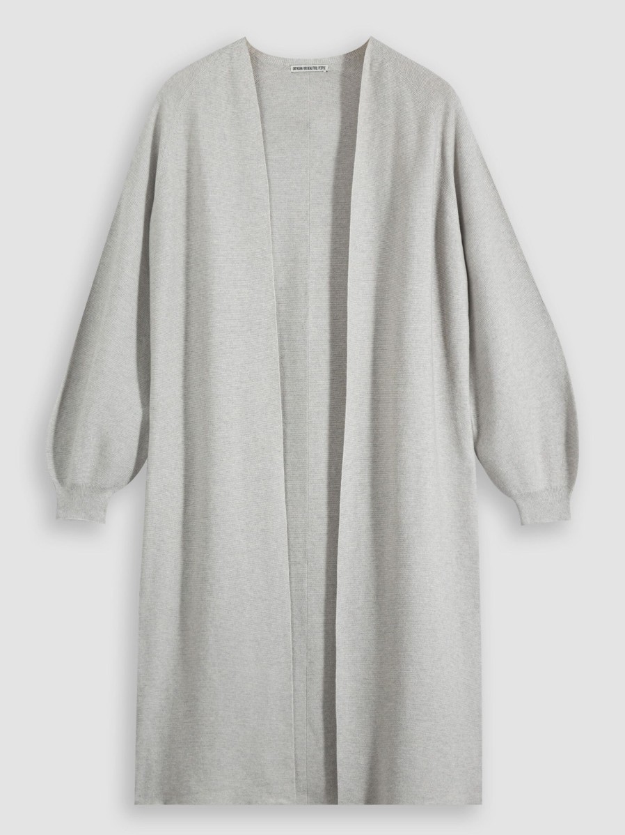 Women Drykorn Sweaters And Cardigans | Trielle, Cashmere Mix Cardigan Light Grey