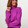 Women Absolut Cashmere Sweaters And Cardigans | Themys, Cashmere Turtleneck Purple