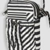 Women Mads Norgaard Bags | Hilaria, Cotton Mix Phone Bag With Pattern Black