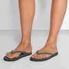 Women Indosole Flip Flops | Recycled Rubber Flip Flops Dark Green